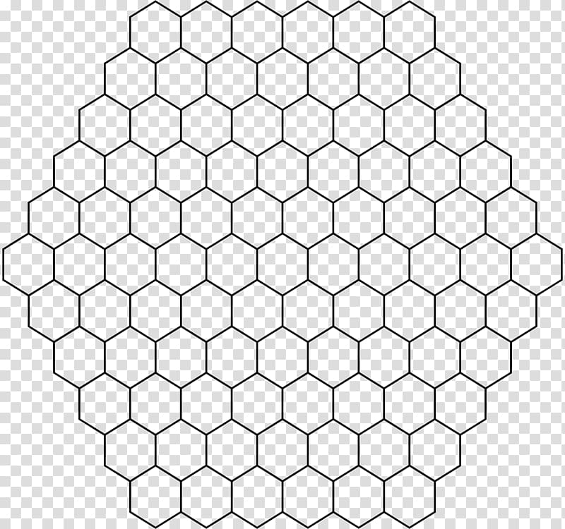 Hexagonal Black Hexagon Geometry Hexagon Transparent Background