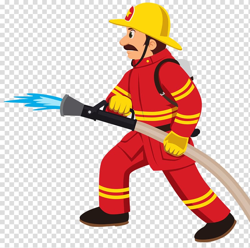 Firefighter Fire department Fire engine , fighting transparent background PNG clipart