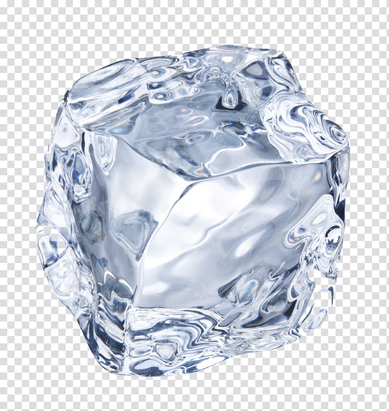 cube of ice against blue background, Blue ice Ice cube Crystal, Ice transparent background PNG clipart