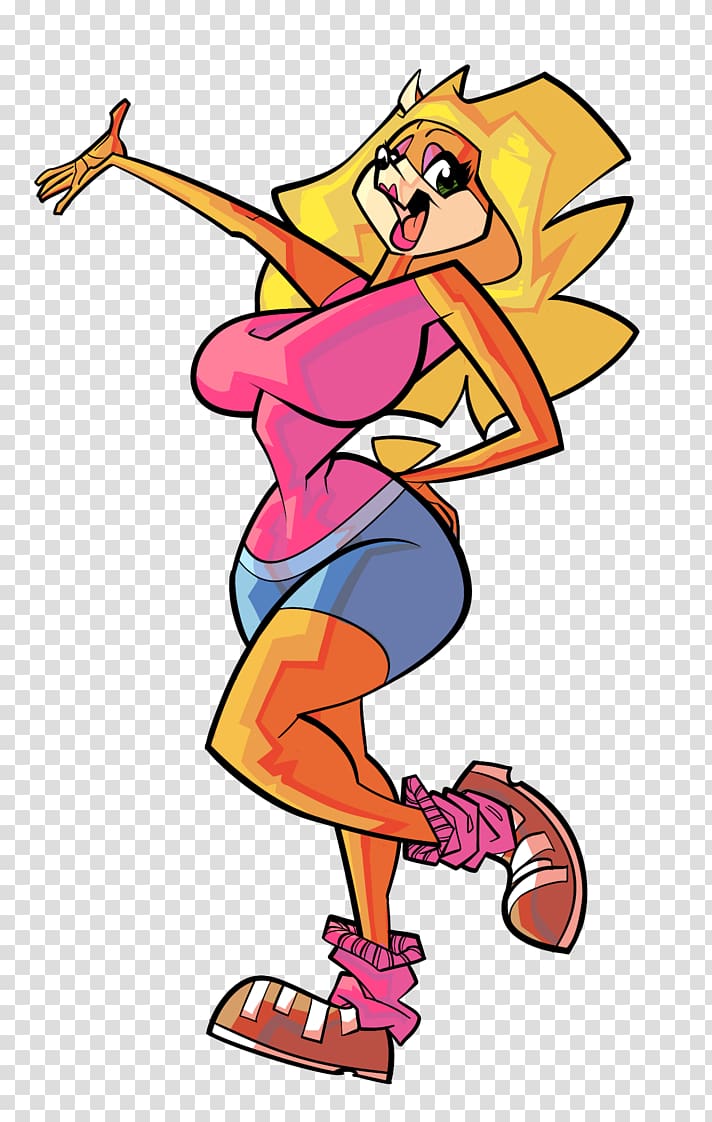 Crash of the Titans Crash Bandicoot: Warped Tawna Bandicoot Crash Bandicoot 2: Cortex Strikes Back, others transparent background PNG clipart