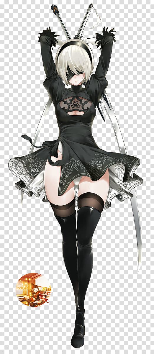 Nier: Automata Rendering Animation, others transparent background PNG clipart