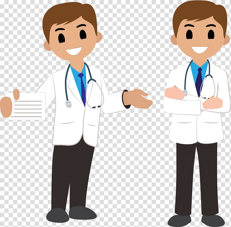 Physician , doctor standing transparent background PNG clipart