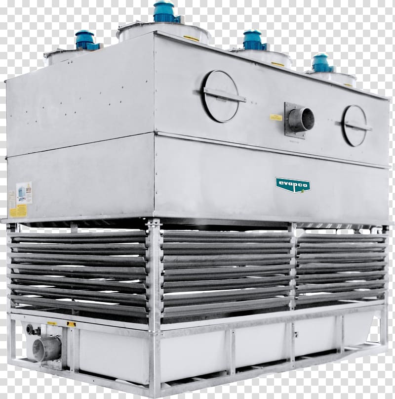 Cooling tower Evaporative cooler Condenser HVAC, cooling tower transparent background PNG clipart