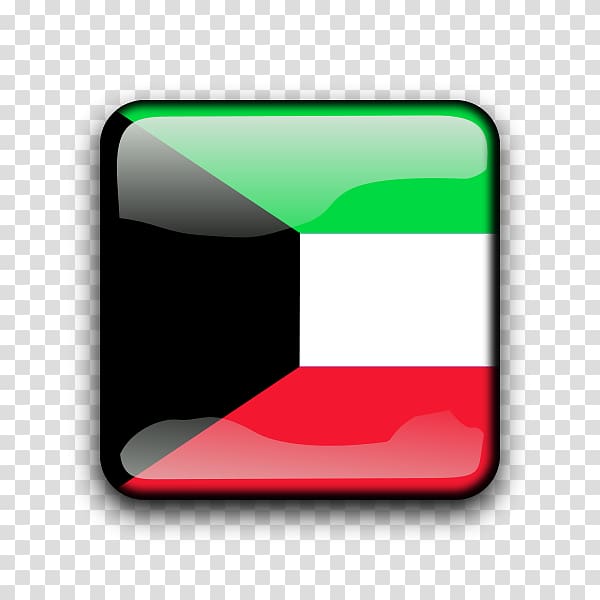 Flag of Kuwait , Kuwait transparent background PNG clipart