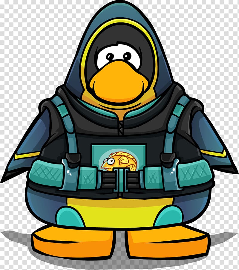 Club Penguin Chilly Willy Diving suit , diving transparent background PNG clipart