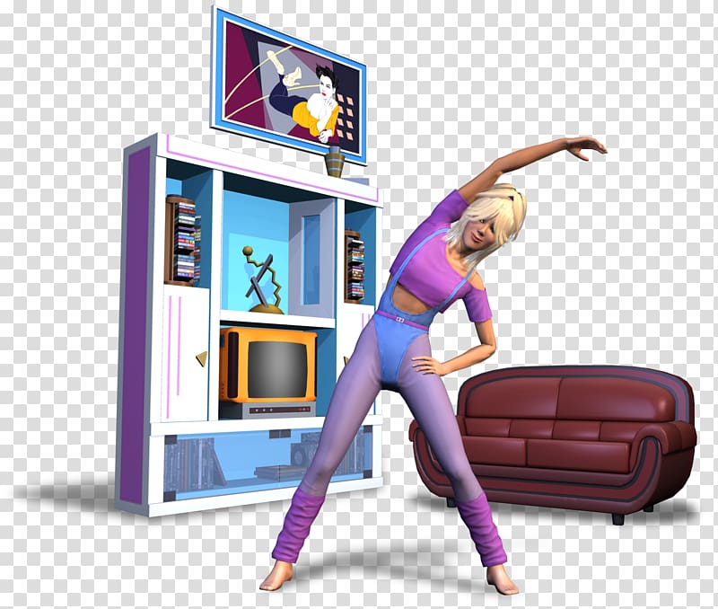 The Sims 2 The Sims 3: Seasons 1970s The Sims 4, workout transparent background PNG clipart