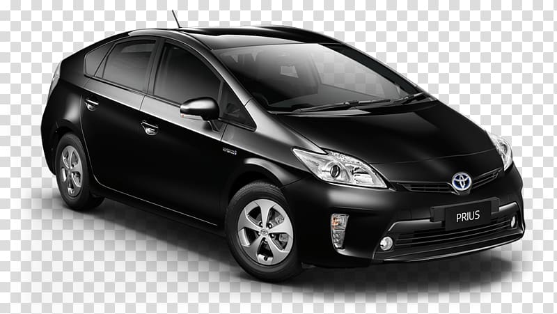 2017 black Toyota Prius 5-door hatchback, Toyota Prius transparent background PNG clipart