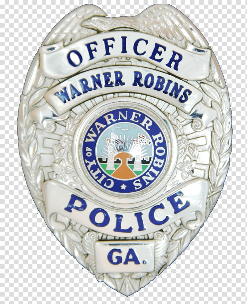 Police Officer badge, Warner Robins Police Badge transparent background PNG clipart