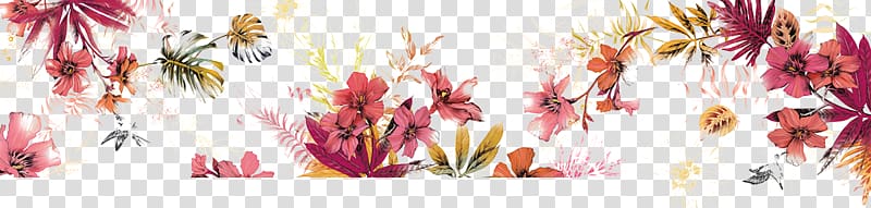 Floral design Flower Illustration, Delicate floral background pattern transparent background PNG clipart