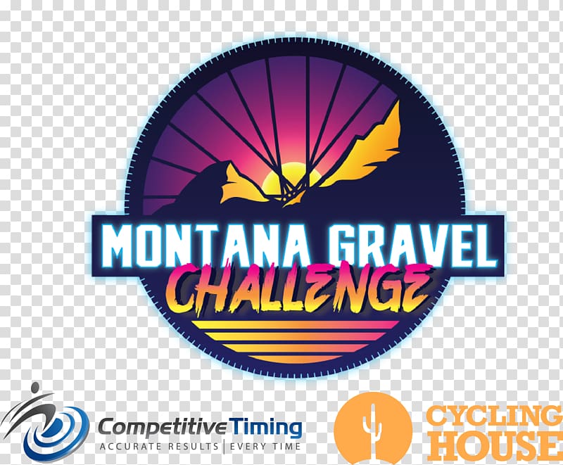 Montana Gravel Competitive Timing Logo Brand, Rocky Mountain logo transparent background PNG clipart