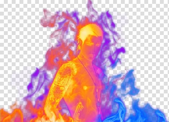 Light Flame Combustion Illustration, Fire people transparent background PNG clipart