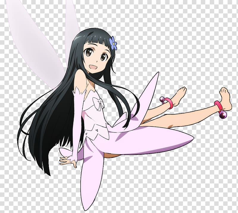 Asuna Kirito Sword Art Online 3: Fairy Dance, sword art transparent background PNG clipart