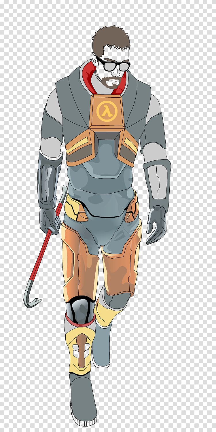 Cartoon Half-Life 2: Episode Three Black Mesa Gordon Freeman, Hadley Freeman transparent background PNG clipart