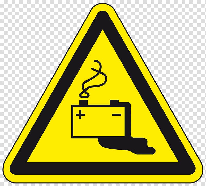 Battery charger Electric battery Warning sign Hazard symbol, zoom in transparent background PNG clipart