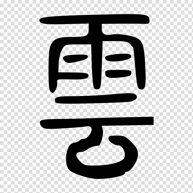 Chinese characters Wikipedia Small seal script Translation, chinese cloud transparent background PNG clipart