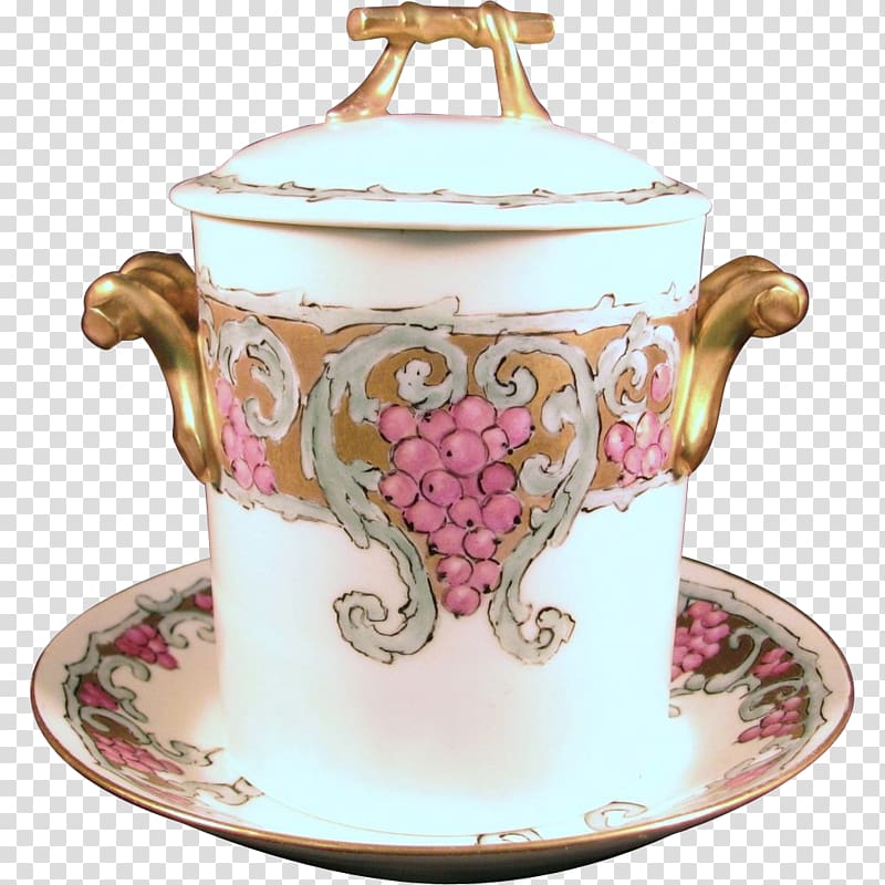 Tureen Porcelain Coffee cup Saucer Lid, kettle transparent background PNG clipart