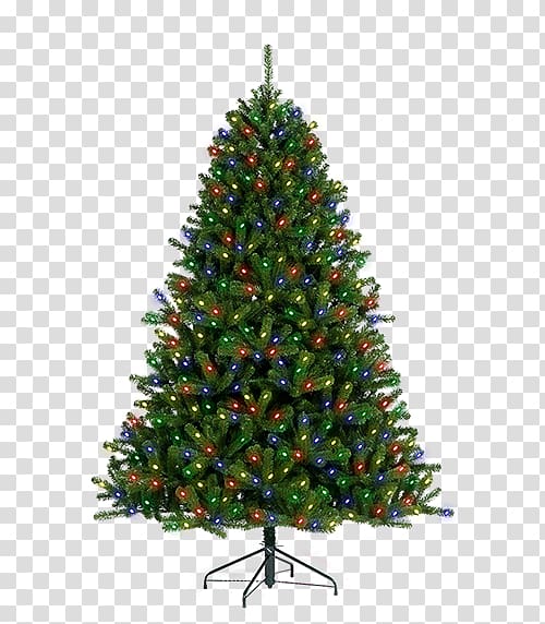 Artificial Christmas tree Pre-lit tree, christmas tree synthesis transparent background PNG clipart