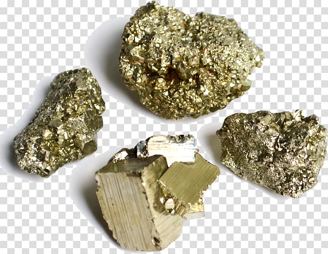 Mineral Pyrite Rock Gold Metal, diamond rock transparent background PNG clipart
