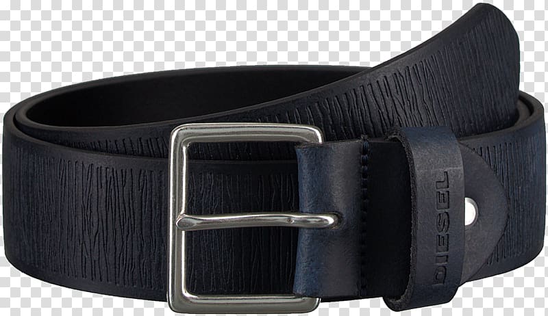 Belt Leather Diesel Clothing Accessories, blue belt transparent background PNG clipart