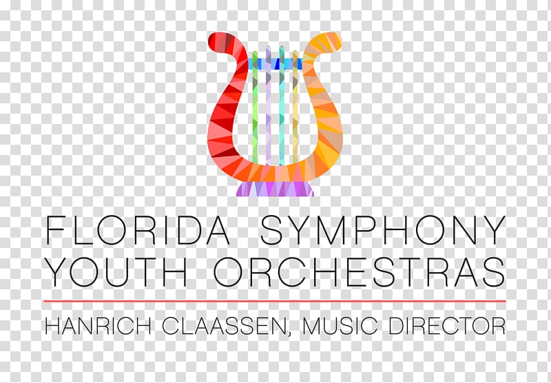 Logo Florida Symphony Youth Orchestra, Jazz Singer transparent background PNG clipart