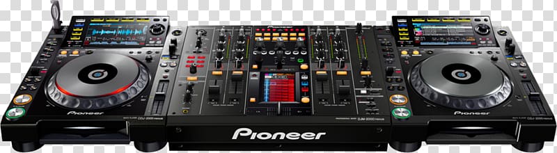 CDJ-2000nexus Pioneer DJ DJM, others transparent background PNG clipart