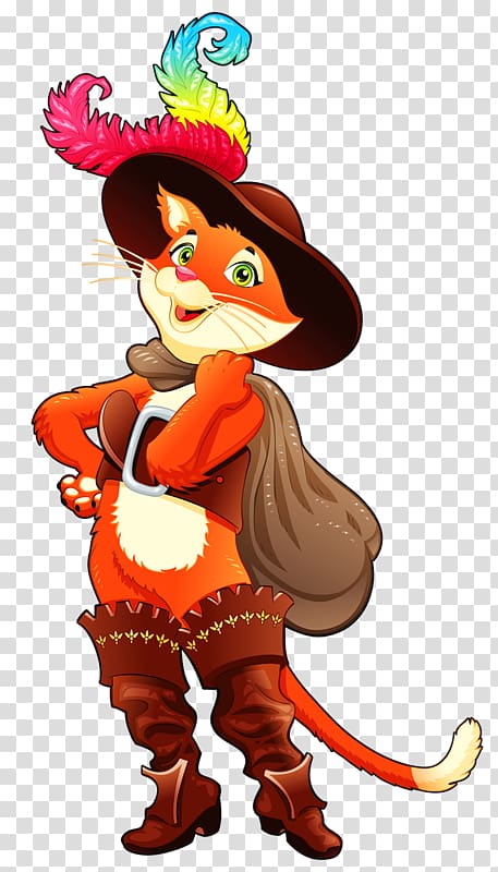 Puss in Boots Illustration, Cartoon cat transparent background PNG clipart