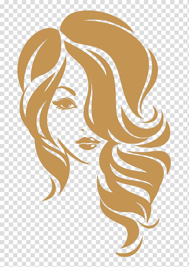 Beauty Parlour Hairstyle Logo, hair transparent background PNG clipart |  HiClipart