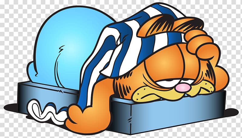 Garfield Minus Garfield Jon Arbuckle Odie Comics, good night transparent background PNG clipart