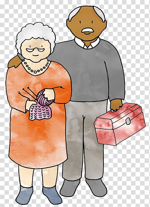 Child Extended family Community Parent, Elderly couple transparent background PNG clipart