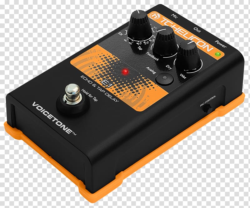 TC-Helicon VoiceTone E1 Effects Processors & Pedals TC Helicon VoiceTone H1 TC-Helicon VoiceTone D1, others transparent background PNG clipart