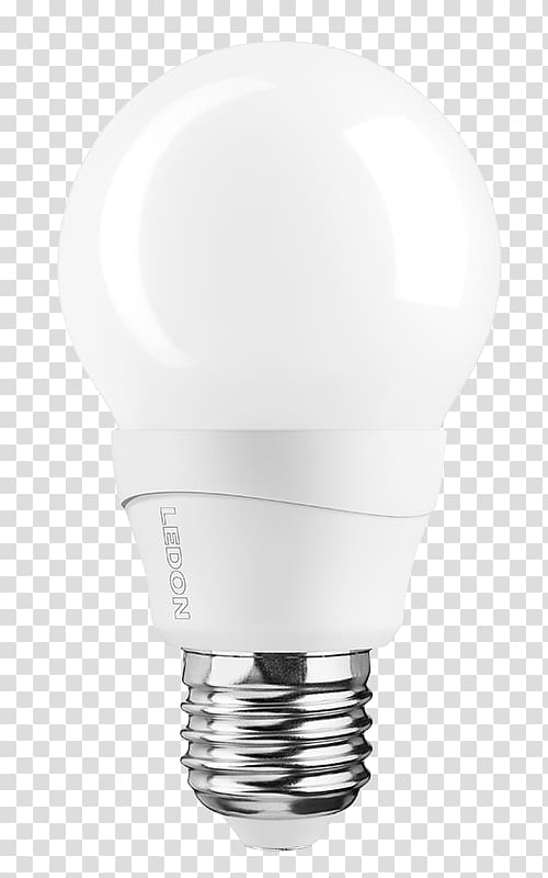 LED lamp Edison screw Light-emitting diode, lamp transparent background PNG clipart