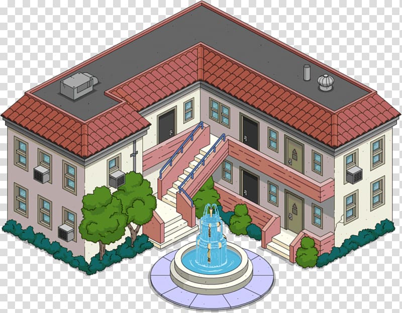 The Simpsons: Tapped Out The Simpsons Game Kent Brockman Building Springfield, building transparent background PNG clipart