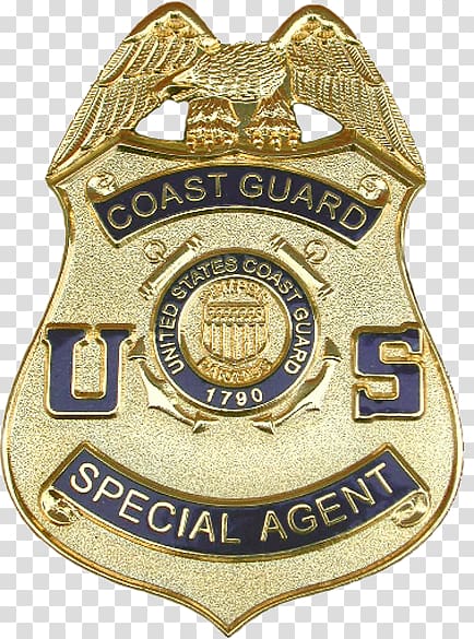 United States Coast Guard Coast Guard Investigative Service Police Badge, united states transparent background PNG clipart