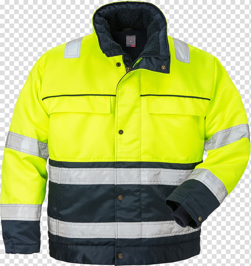 Fristad High-visibility clothing Jacket Workwear, vis identification system transparent background PNG clipart