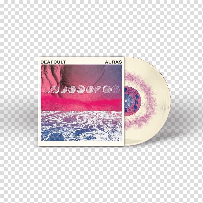DEAFCULT Auras LP record Phonograph record Album, haze transparent background PNG clipart