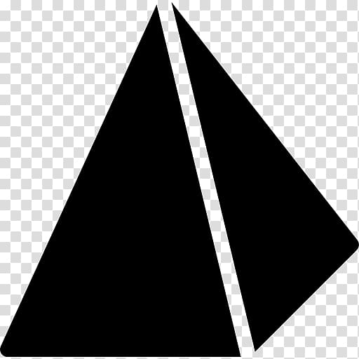 Triangle Pyramid Point Geometry Shape, triangle transparent background PNG clipart