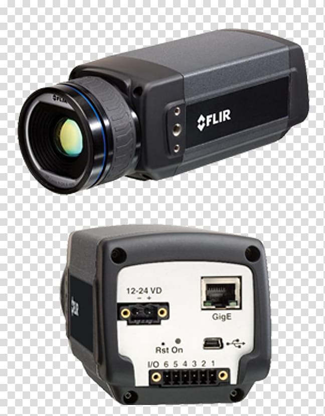 FLIR Systems Forward looking infrared Thermographic camera Thermography, Camera transparent background PNG clipart