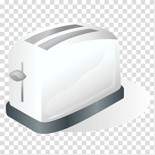 white and gray 2-sliced bread toaster art, small appliance angle toaster home appliance, Toaster transparent background PNG clipart