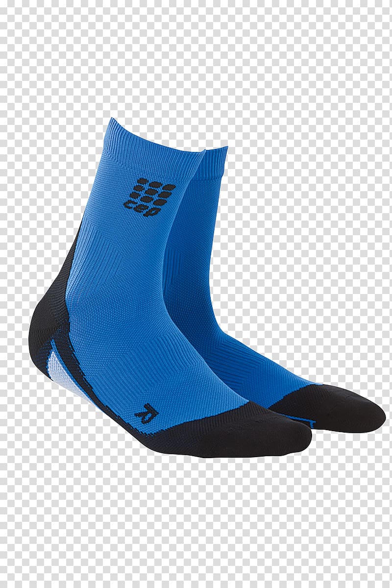 Sock Boot Shoe Blue, Socks transparent background PNG clipart