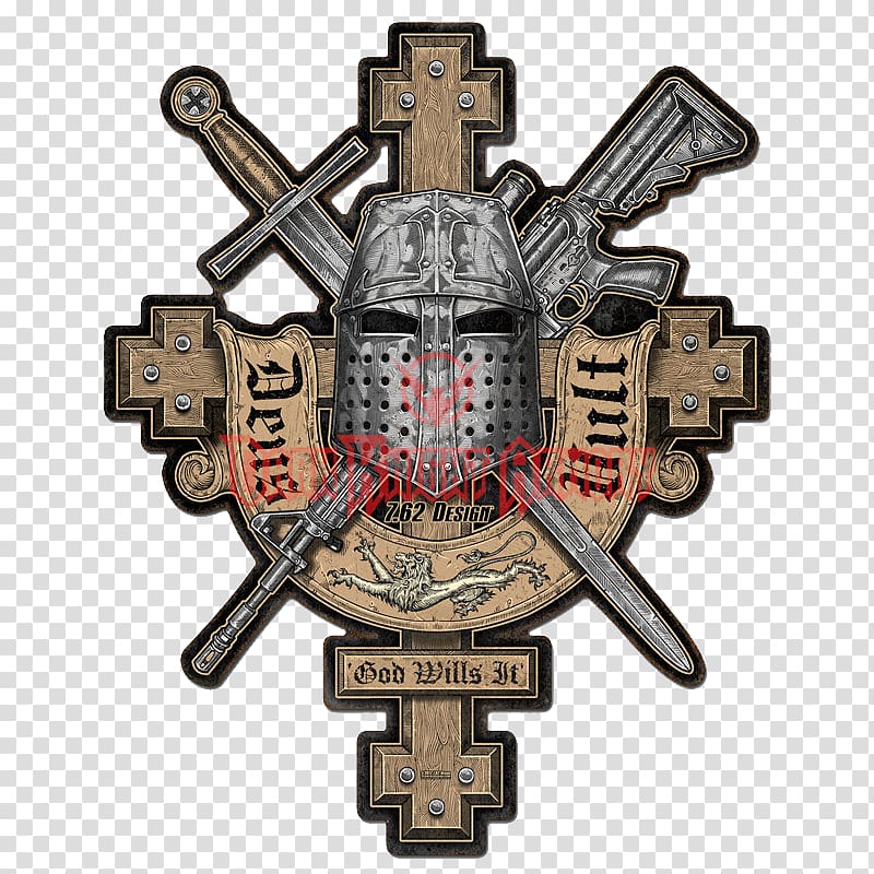 Deus vult Medieval II: Total War Crusades Knights Templar, others transparent background PNG clipart
