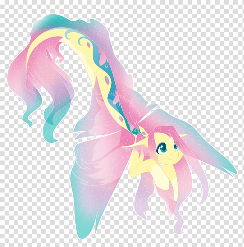 Fluttershy Pony Pinkie Pie Horse Twilight Sparkle, fishtail transparent background PNG clipart