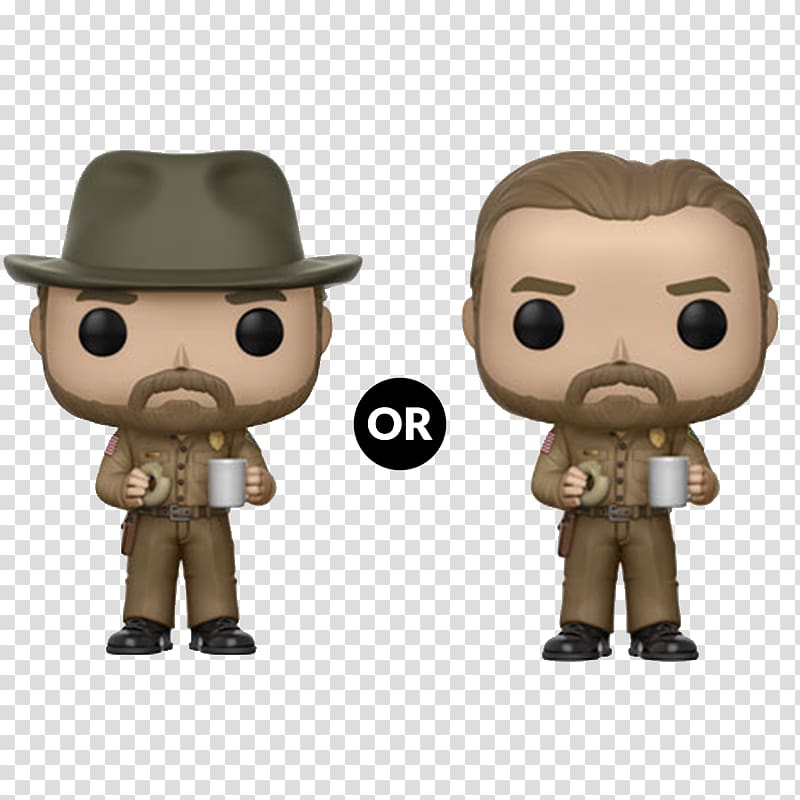 Chief Hopper Funko Pop Television Stranger Things Eleven Toy With Eggoschase Funko Pop Stranger Things Figure Action & Toy Figures, stranger things hopper transparent background PNG clipart