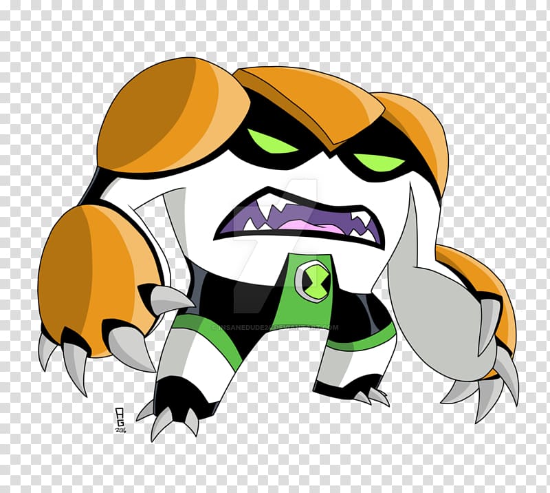 Ben 10: Omniverse Four Arms Ben 10 Alien Force: Vilgax Attacks Cannonbolt, others transparent background PNG clipart