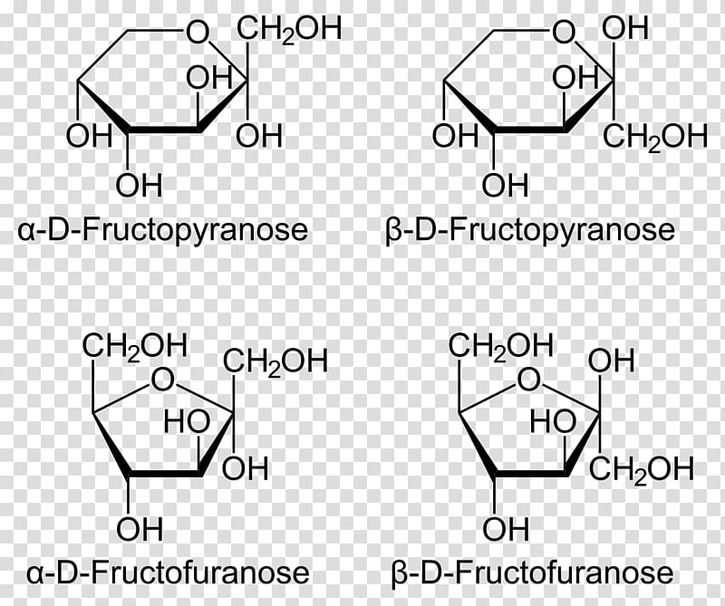 Fructose Haworth projection Psicose Anomer Mannose, others transparent background PNG clipart
