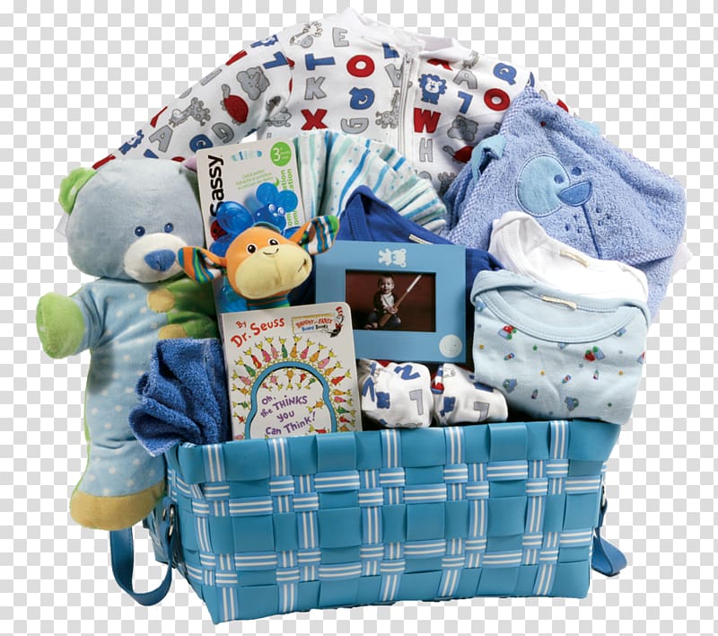 Food Gift Baskets Diaper Child Infant, Gift hamper transparent background PNG clipart