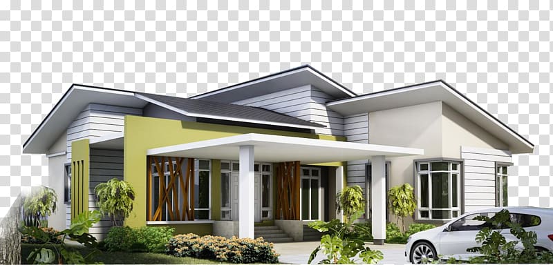 Bungalow Window House plan Roof, Tanah Lot transparent background PNG clipart