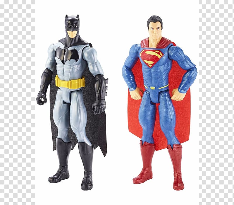 Superman Batman Lex Luthor Steppenwolf Action & Toy Figures, batman v superman transparent background PNG clipart