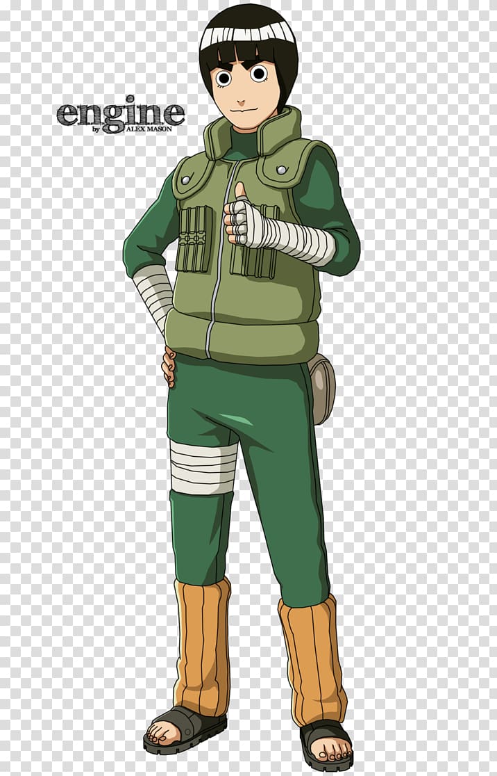 Rock Lee Kakashi Hatake Naruto Neji Hyuga Might Guy, naruto transparent background PNG clipart