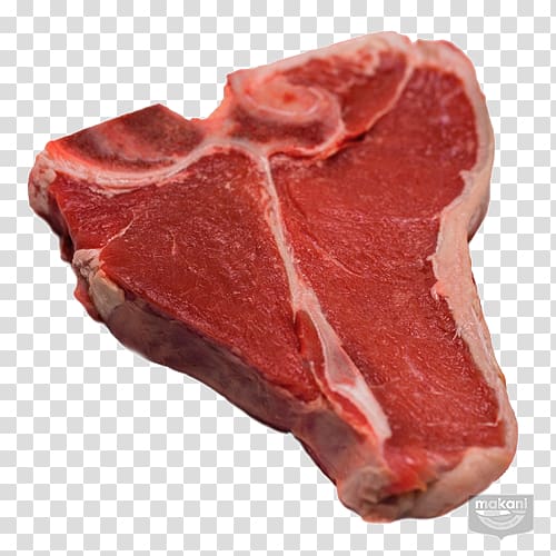 Ham T-bone steak Meat Veal, beef steak transparent background PNG clipart