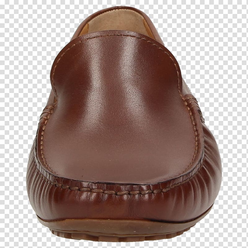 Slip-on shoe Brown Caramel color Leather, mocassin transparent background PNG clipart